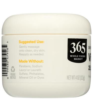365 by Whole Foods Market Vitamin E Cream 28 000 IU 4 Ounce - Buy Online on GoSupps.com