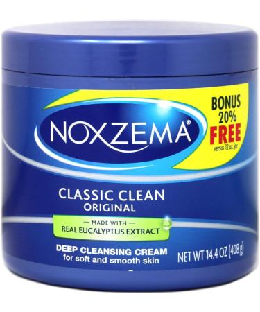 NOXZEMA Deep Cleansing Cream 12 oz - Pack of 2 | Gentle Daily Facial Cleanser - Buy Online on GoSupps.com
