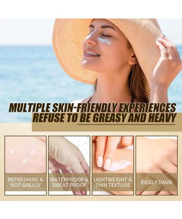 2 Pcs Relief Organic Sunscreen SPF50 Rice and Probiotics PA++++ Korean Cream for All Skin Types Nourishing Skin Protection and UV Defens. - Buy Online on GoSupps.com