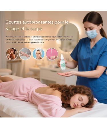  G n rique Sunless Tanning Drops Face Body Bronzer Fast Absorbing Formula Gradual Natural Glow Hydrating Self Tanner Lotion 30 ml Bottle for Summer Travel Indoor Outdoor Use - Buy Online on GoSupps.com