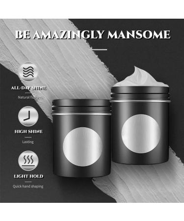 Refreshing Shaping Hair Wax for Men Creamy Hair Wax for Men Matte Hair Care Products Strong Hold for Men Strong Hold for at Least 24 Hours Oil - Buy Online on GoSupps.com