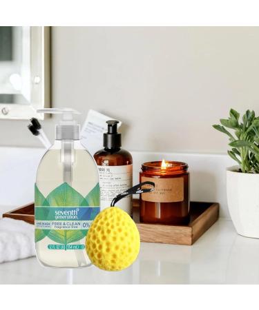 Seventh Generation Free & Clear Unscented Hand Soap | Plant-Based Moisturizing Formula | 12 fl oz | Ideal for Home or Office | Easy Pump | Pack of 4 - Buy Online on GoSupps.com