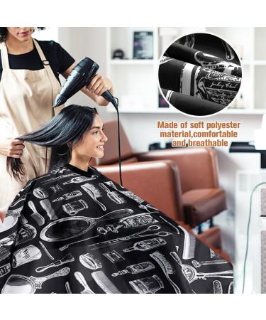 Professional Hair Cutting Cape - Adjustable Salon Barber Cape for Adults & Kids | Perfect Father's Day & Holiday Gift - Buy Online on GoSupps.com