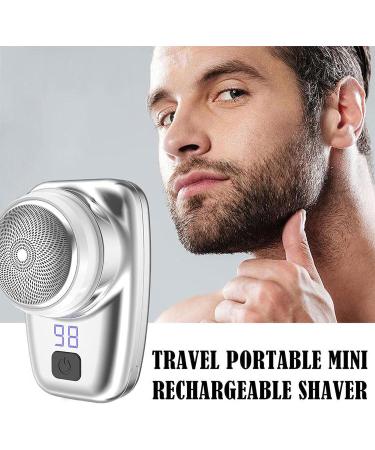 Mini USB Portable Electric Shaver for Men - Wet and Dry, Waterproof, Pocket Size - Perfect for Home, Car, and Travel - Buy Online on GoSupps.com
