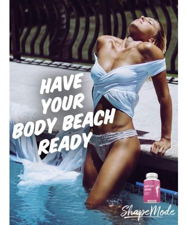 Shapemode Pills for Women - 60 Capsules | Natural Weight Loss Supplement - Buy Online on GoSupps.com