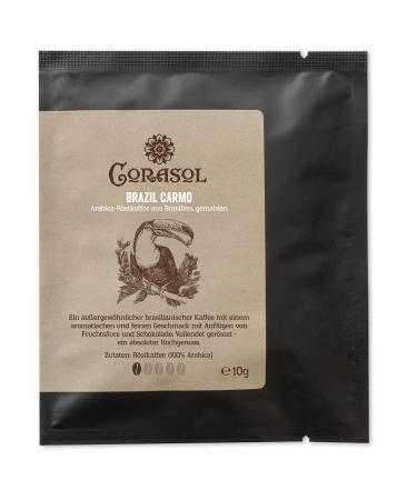 Corasol Corasol Brazil Carmo Brazil Arabica Roast Coffee Ground (10g Coffee)