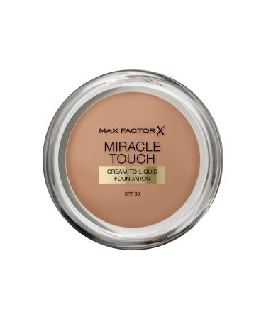 Max Factor Miracle Touch Skin Perfecting Foundation Spf30 085 Caramel
