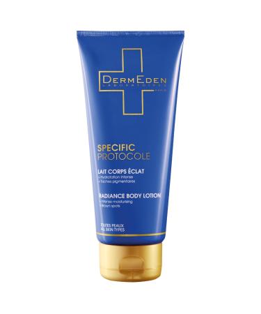DERMEDEN DermEden - Radiant Body Lotion 200 ml Fragrance free Nourishes and revives the radiance of your skin Hydrates plumps softens and softens the skin Made in France in our laboratories