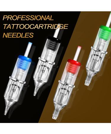 40pcs Yuelong Tattoo Needles 12 Mixed Assorted Sizes - 3RL, 5RL, 5RM, 7RM - Professional Grade - Buy Online on GoSupps.com