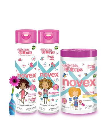 NOVEX My Little Curls Shampoo Conditioner & Mask Set - 10.1oz + 35oz - International Shipping Available - Buy Online on GoSupps.com