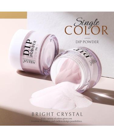 AILLSA Light Pink Dip Powder 1 Oz - Long Lasting, Odor-Free Nail Dipping Powder for French Nail Art | Perfect for Manicure Salon and DIY at Home - Buy Online on GoSupps.com