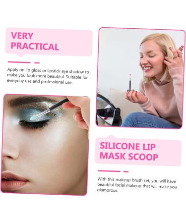 Housoutil 5pcs Silicone Eyeshadow Brush Makeup Brush Eye Shadow Applicator Double Sided Makeup Accessory Set - Buy Online on GoSupps.com