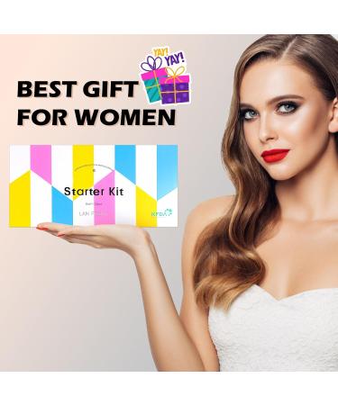 BB Facial Glow Serum Starter Kit - Hyaluronic Acid Essence & Niacinamide Anti-Aging Skin Care - 6 Vials 6-Color Mix for Brighter Skin Tone - Buy Online on GoSupps.com