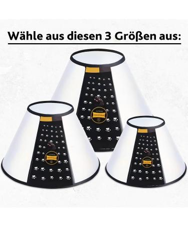 Premium Dog & Cat Protective Collar - Leak & Paw Protection | 3 Sizes (M) - Up to 41cm Neck - Buy Online on GoSupps.com