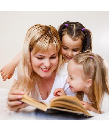 Cooetr 100 Pieces Baby Hair Elastics Elastics for Children Multicoloured Girls Hair Elastics Small and Soft Hair Girls Ponytails for Girls (Purple) - Buy Online on GoSupps.com