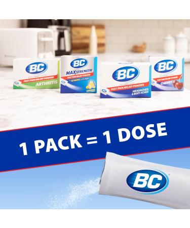 BC Pain Relief Powder Cherry 24 ct (Pack of 1) 24 Count (Pack of 1) Cherry Powder - Buy Online on GoSupps.com