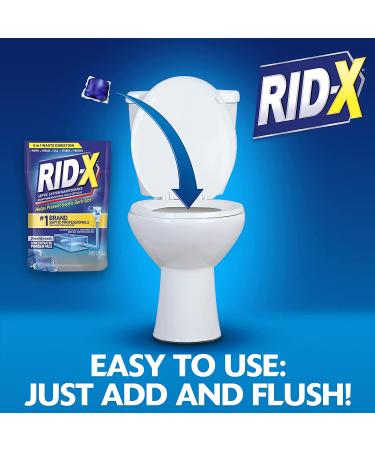 RID-X Septic Treatment Septi-Pacs - 2 Month Supply (2.1 oz) | Pack of 1 - Buy Online on GoSupps.com