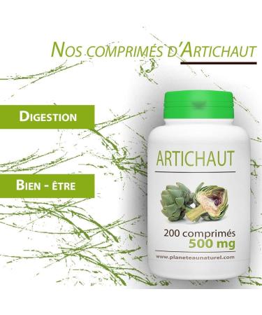 Artichoke - 500 mg - 200 tablets - Buy Online on GoSupps.com