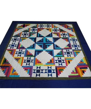 50pcs 8x8 Multicolor Cotton Fabric Bundle Squares for Quilting Sewing - Precut Craft Patchwork Squares - Buy Online on GoSupps.com