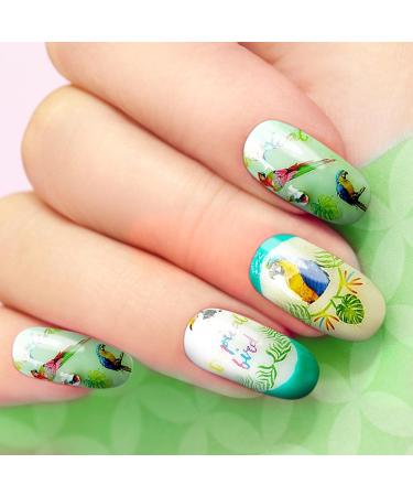 Kalolary 840+ Pattern Animals Nail Stickers | Self-Adhesive Nail Art for Girls | DIY Decorations for Kids' Birthdays - Buy Online on GoSupps.com
