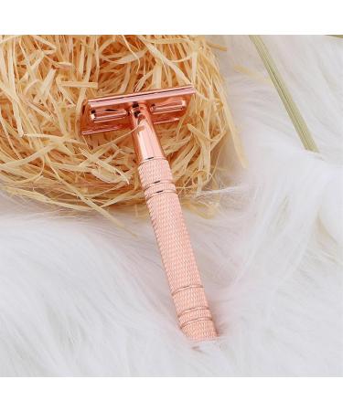 Solys Razor - Double Edge Safety Razor for Men & Women | Reusable Metal & Rose Gold Design | Smoothshave Experience | Buy Now - Buy Online on GoSupps.com