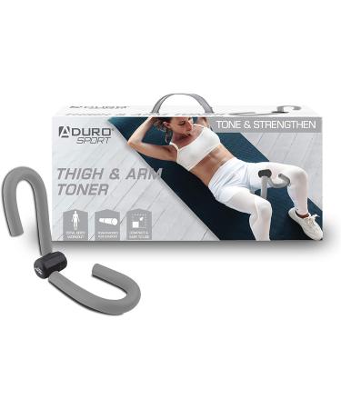 Aduro Sport Thigh Master - Inner Thigh Training Device for Women | Full Size Thigh Toner & Leg Exercise Trainer - Improved Version - Gray - Buy Online on GoSupps.com