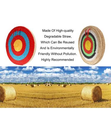 DOSTYLE Traditional Solid Straw Archery Target - Red 3 Layers - Buy Online on GoSupps.com