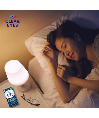 Clear Eyes Nighttime Restoring Eye Drops - 0.5 Fl Oz for Dry Eye Relief - International Shipping Available - Buy Online on GoSupps.com