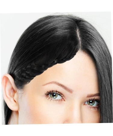 Angoily Hand Braided Braided Wig Girls Braid Extensions Braid Wig Long Braided Ponytail Synthetic Braided Ponytail Extension Fake Ponytail for Women High Temperature Wire Modeling - Buy Online on GoSupps.com
