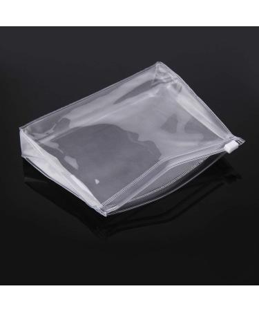 Buy Sansheng 20-Pack Small Transparent Cosmetic Bag with Zipper - Mini Toiletries Organizer 15x3x13 cm Ideal for Gifts & Travel - Buy Online on GoSupps.com