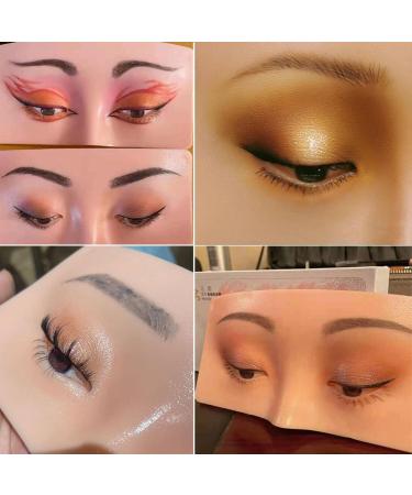 zalati Makeup Practice Board Silicone for Face Eyebrow Eye - Buy Online on GoSupps.com