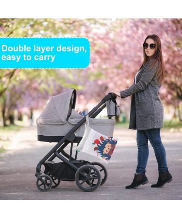 Leukurvo 2er Diaper Bag Wetbag - Waterproof Reusable Nasbagen for Baby & Toddler Travel | Diaper Pockets for On-the-Go Convenience - Buy Online on GoSupps.com