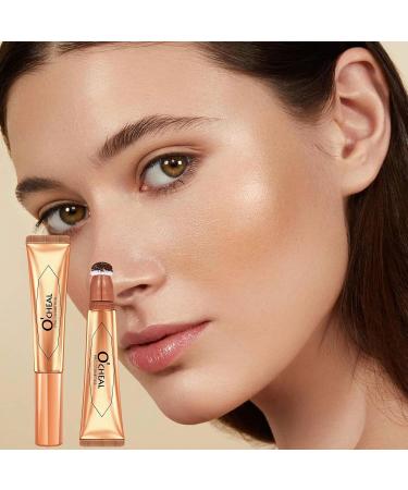 Liquid contour stick Liquid Foundation Wand Contour Stick High Coverage Natural Matte Finish Highlighter Stick Silky Cream Face Makeup Stick for daughter friend Novent - Buy Online on GoSupps.com