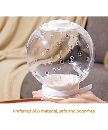 Bubble Cat Muzzle - Unique Anti-Bite Breathable Adjustable Hooded Muzzle Breathable Anti-Bite Muzzle | Cat Grooming Caps for Shaving Aggressive Cat - Buy Online on GoSupps.com