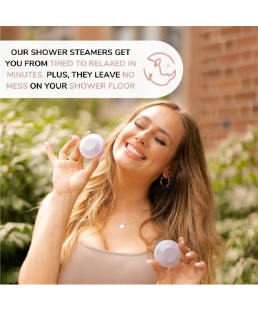 Radiant Rhino Lavender Shower Steamers - 5 pcs | Aromatherapy Shower Bombs for Women - Buy Online on GoSupps.com