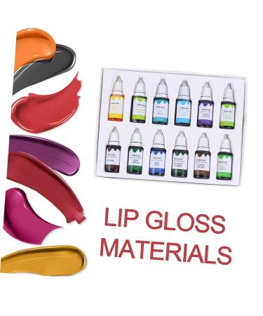 FRCOLOR 24 Pcs Lip Glaze Pigment - Premium Lip Gloss Raw Material Perfect for DIY Beauty - 0.04 Ounce (Pack of 1 - Buy Online on GoSupps.com