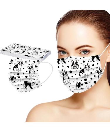 Lulupi 10-Piece Floral One-Way Mouth Protection Mask for Women - Elegant & Breathable Bandana Scarf C-04 | International Shipping Available - Buy Online on GoSupps.com