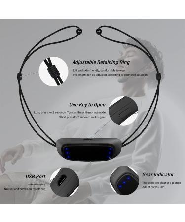 Smart Throat Anti-Snoring Device | Safe & Comfortable | Electric Stopper with Vibration Pulse | Improve Sleep | Automatic Snore Stopper | Easy to Wear - Buy Online on GoSupps.com