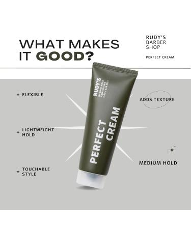 Rudy's Styling Cream | Paraben Free Made in the USA | Ideal for All Hair Types - Shop Now - Buy Online on GoSupps.com