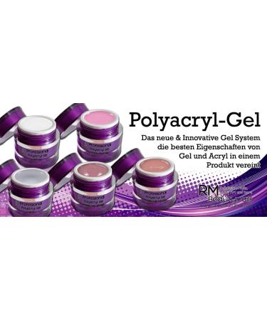 15ml Polyacryl Gel Nude - Professional LED Builder Gel - Acrylic Make-Up 1 Pack - Buy Online on GoSupps.com