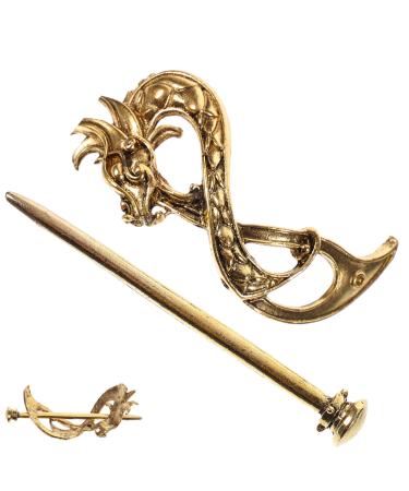 Beaupretty Hair Barrettes Hair Clips Bun Hair Clip Hair Bun Holder Bun Clips for Hair Vintage Hair Cuffs Hair Stick Pin Hair Bun Clip High Bun Clip European and American Accessories Metal