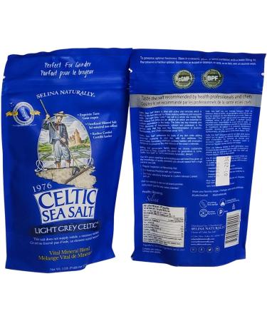 Celtic Salt Cellar bundle with Celtic sea Salt Organic 2PK of 1/2lb Coarse Salt Seasoning Salt Curing Salt for meat Kosher Salt for Pickles Real Salt including Calcium magnesium potassium supplement - Buy Online on GoSupps.com