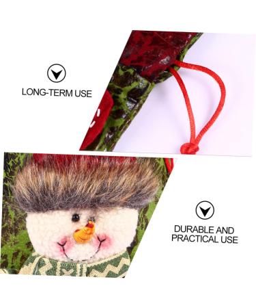 STOBAZA Christmas Bag 1pc Old Man's Bag Santa Decor Christmas Christmas Bags Present Bag Candy Bag Elk Elder - Buy Online on GoSupps.com