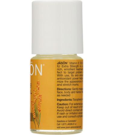Jason Natural Care 32000 IU Vitamin E Extra Strength Skin Oil - 30ml | Best for Skin Health & Hydration - International Shipping Available - Buy Online on GoSupps.com