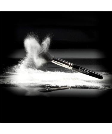 Buy Bellaterra Cosmetics 10-Piece Makeup Brush Set | Natural Synthetic Bristles | Black - International Shipping Available - Buy Online on GoSupps.com