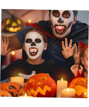 Pretyzoom Fake Dentures - 10 Pieces of Artificial Ugly Teeth for Halloween Cosplay | Funny PVC False Teeth - Buy Online on GoSupps.com