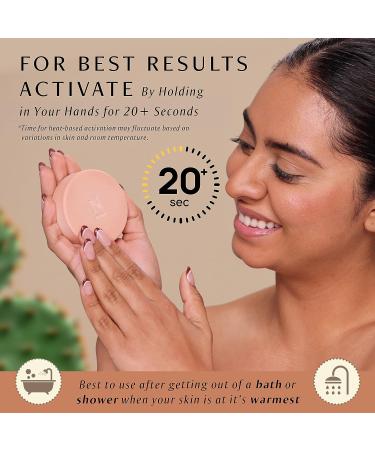 Nopalera Flor de Mayo Moisturizing Botanical Bar - Vegan Plant-Based Moisturizer with Nopal Cactus Oil - Natural Fragrance - Pink 2.2 oz - Buy Online on GoSupps.com