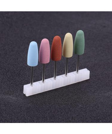 5 Nail Drill Bits Silicone Drill Bits for Nails Sets Acrylic Electric File Nail Professional Drill Bits Set Cuticle Carbide Remover Bits for Home Salon Acrylic Gel Nail Manicure Pedicure Tools - Buy Online on GoSupps.com