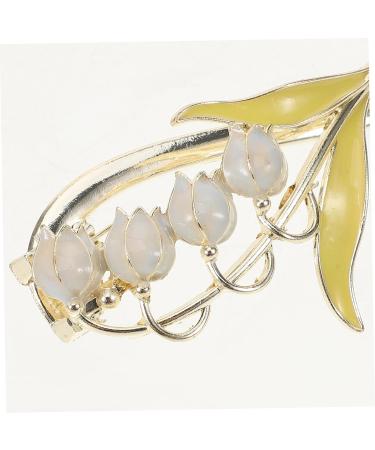 Beaupretty Bellflower Headdress Twist Chuck Hair Clip flower hair clips orchids hair claws bells hair clips for women ponytail hair holder Miss alloy hair - Buy Online on GoSupps.com