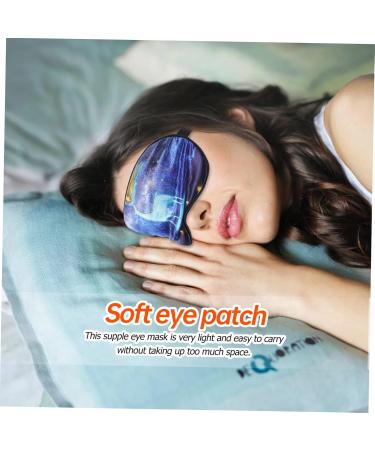 Angoily 2pcs Silk Imitation Eye Mask - Adjustable Travel Sleep Masks for Ultimate Comfort - Buy Online on GoSupps.com